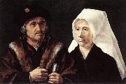 GOSSAERT, Jan (Mabuse) An Elderly Couple cdfg Norge oil painting reproduction